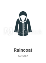 Stylish rain-coat for urban living